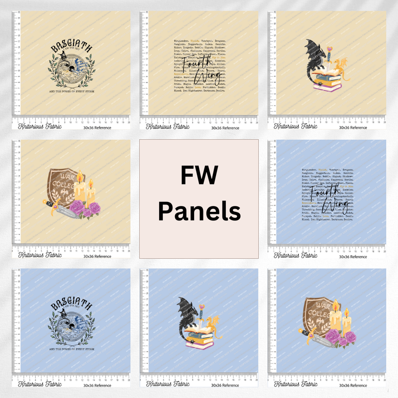 *Pre-Order* FW Book Panels