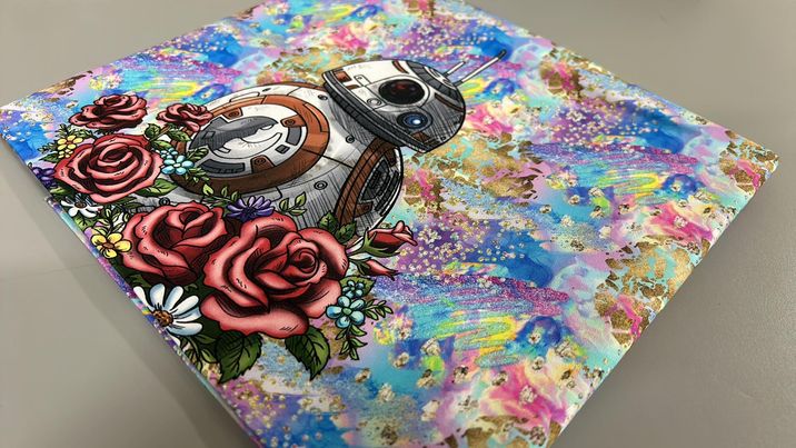 *RETAIL* NVFW 30x36 Panels - Holographic Pastel