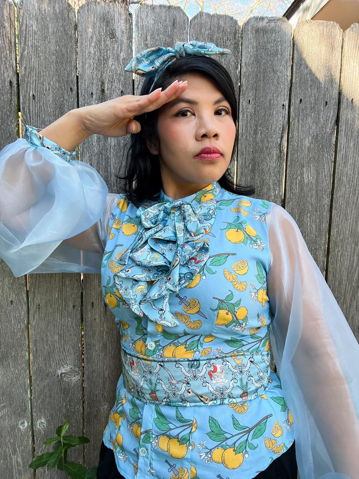 *Pre-Order* OF Pirates Damask Blue