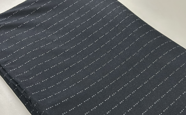 *RETAIL* Fuck You Pinstripes - White on Black