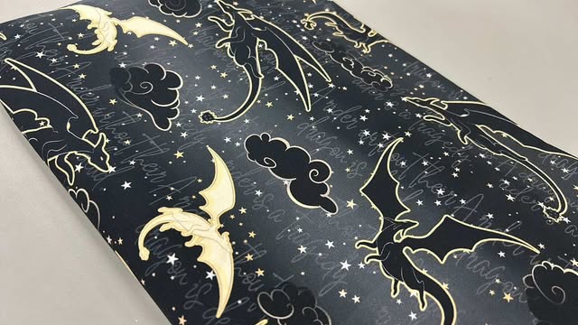 *RETAIL* Dragons (Black and Gold)
