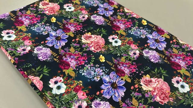 *RETAIL* ToG - Abraxos Floral Coord Sky (Half Size)