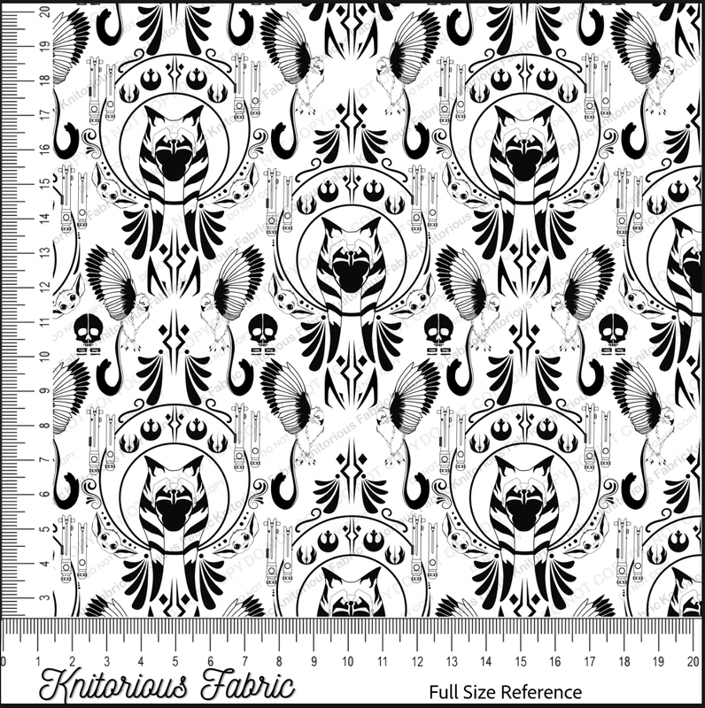 *Pre-Order* A-Snips Damask - White