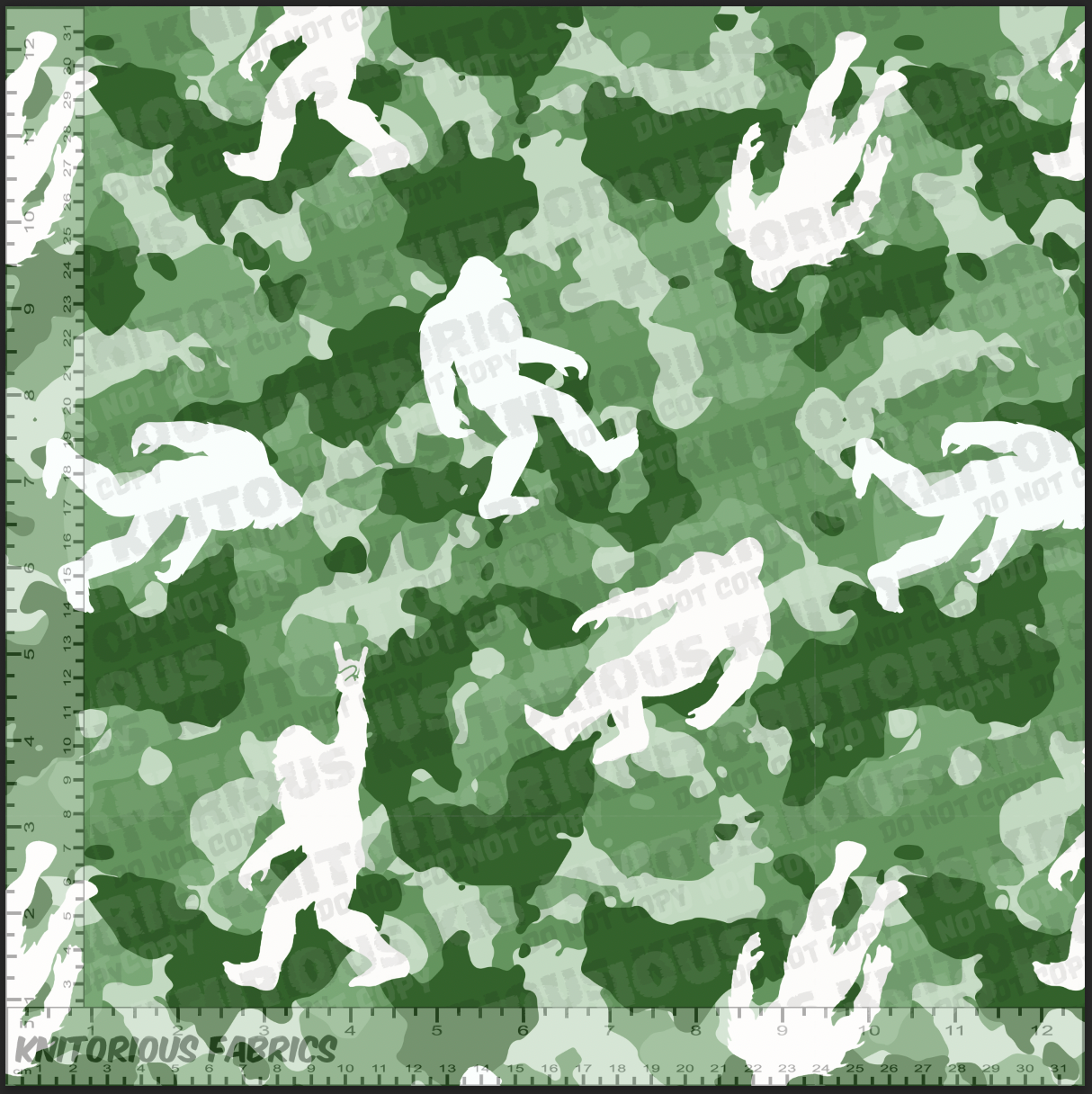*Pre-Order* Big Foot Camo (Green)