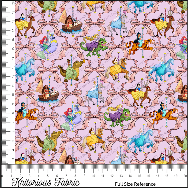 *Pre-Order* Carousel Princess Soft Bows Main - Pink