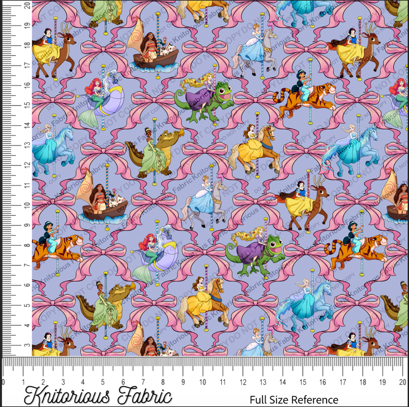 *Pre-Order* Carousel Princess Vivid Bows Main - Lav