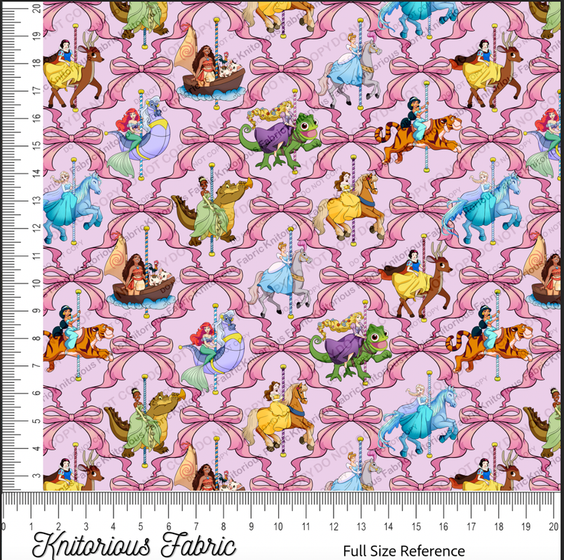 *Pre-Order* Carousel Princess Vivid Bows Main - Pink