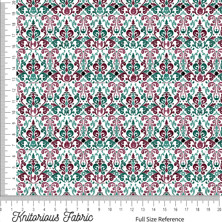 *Pre-Order* Christmas Vehicles Damask