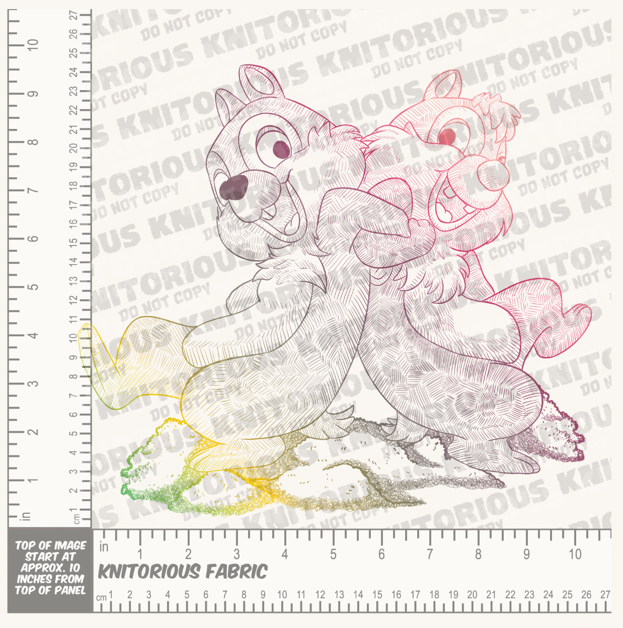 *Pre-Order* D Toile Colorful Panels
