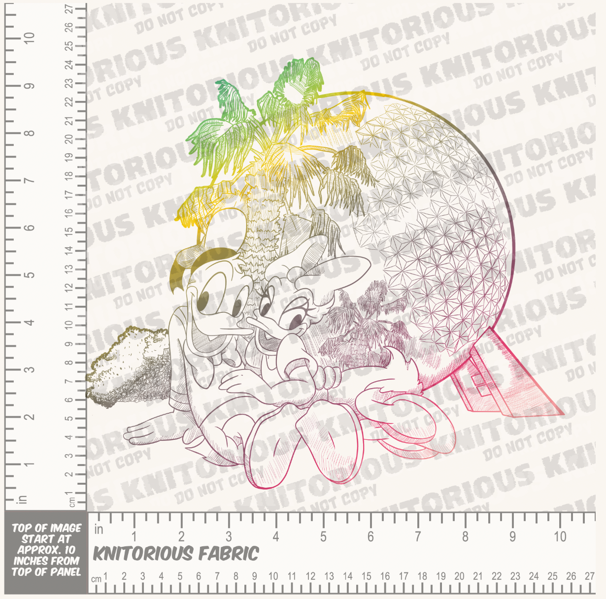 *Pre-Order* D Toile Colorful Panels