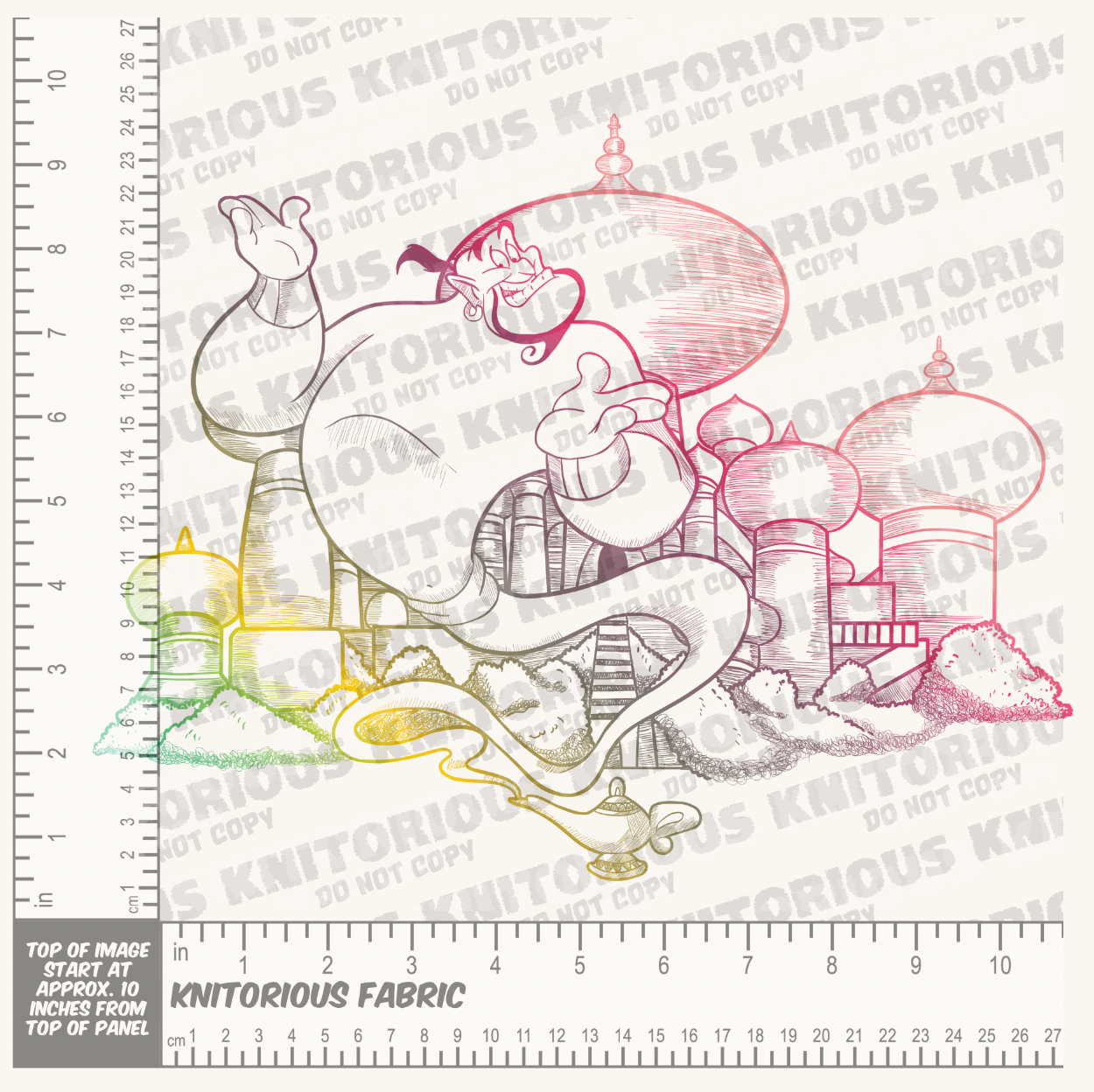 *Pre-Order* D Toile Colorful Panels