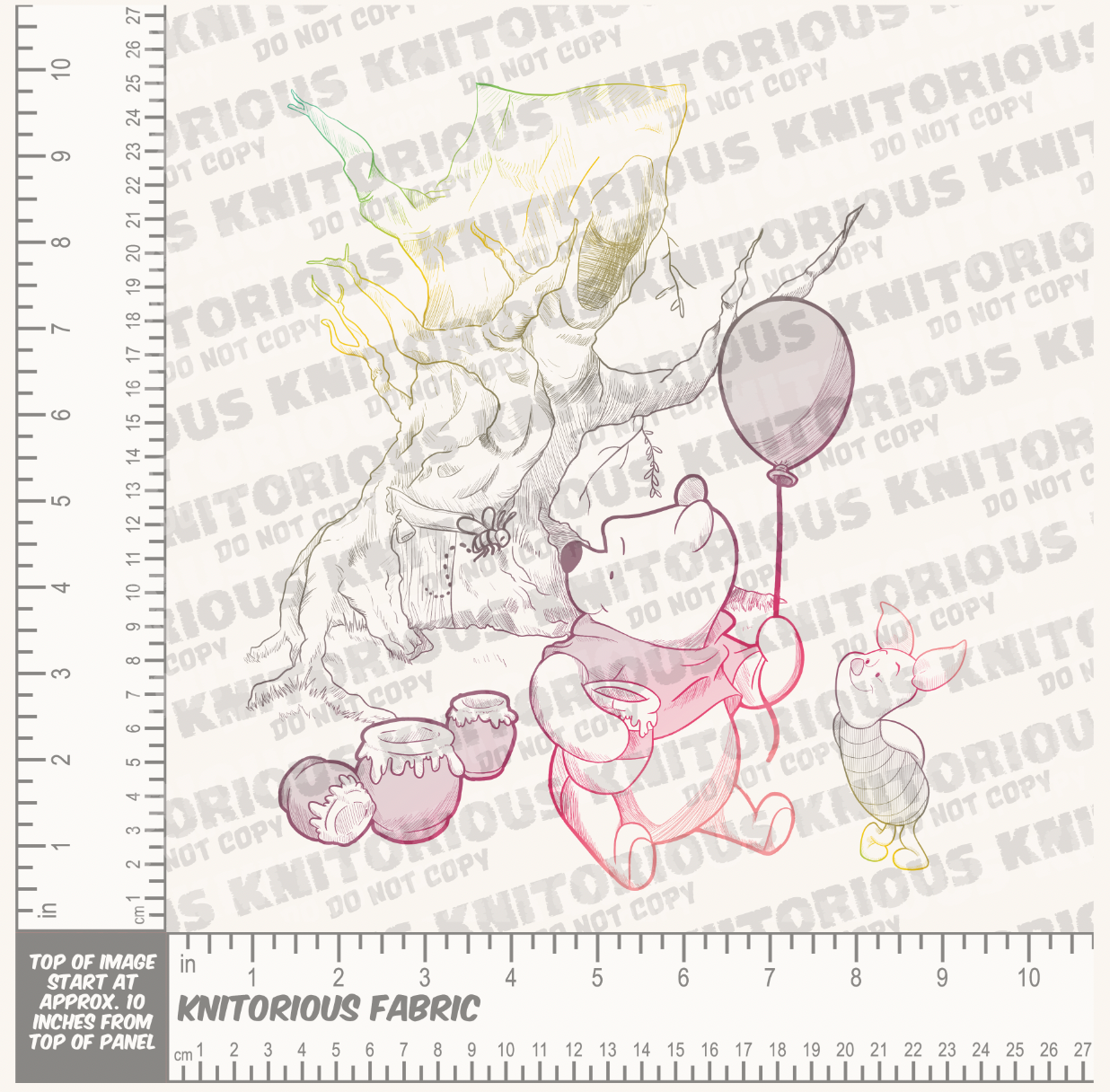 *Pre-Order* D Toile Colorful Panels