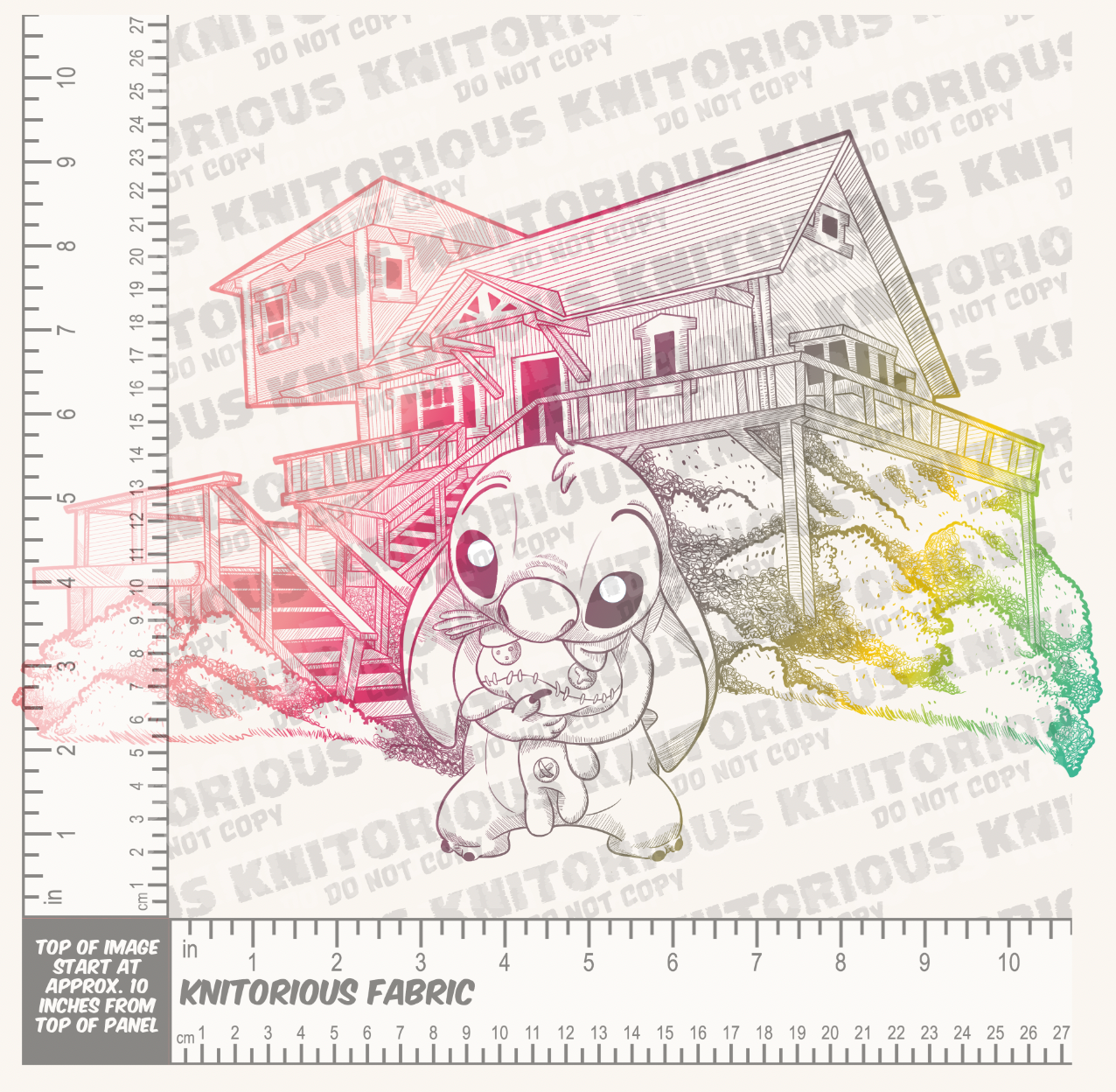 *Pre-Order* D Toile Colorful Panels