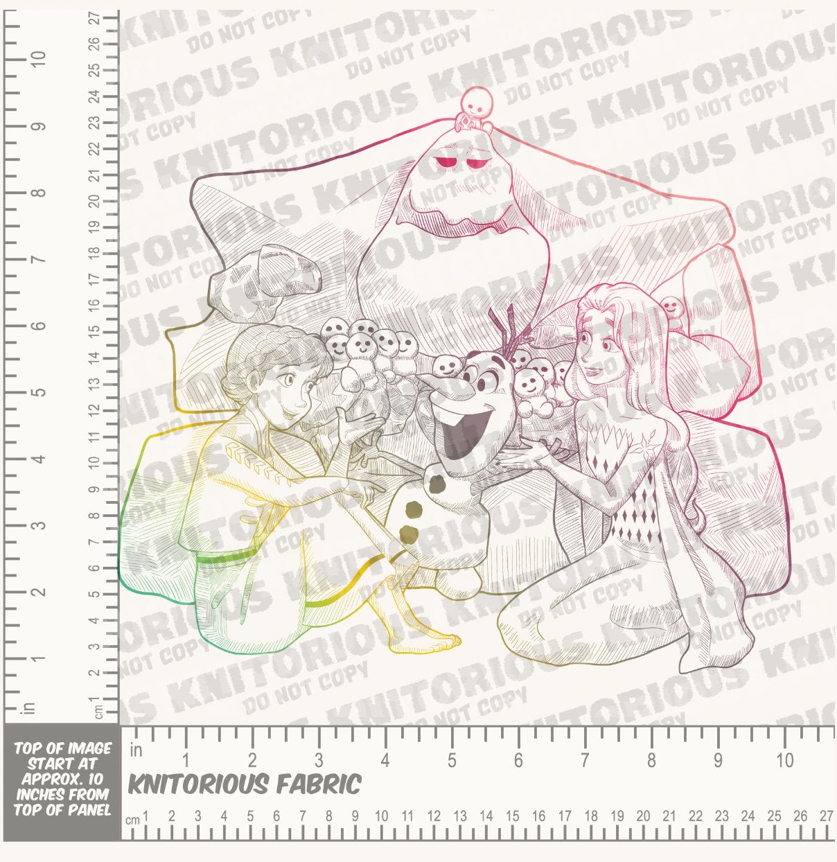 *Pre-Order* D Toile Colorful Panels
