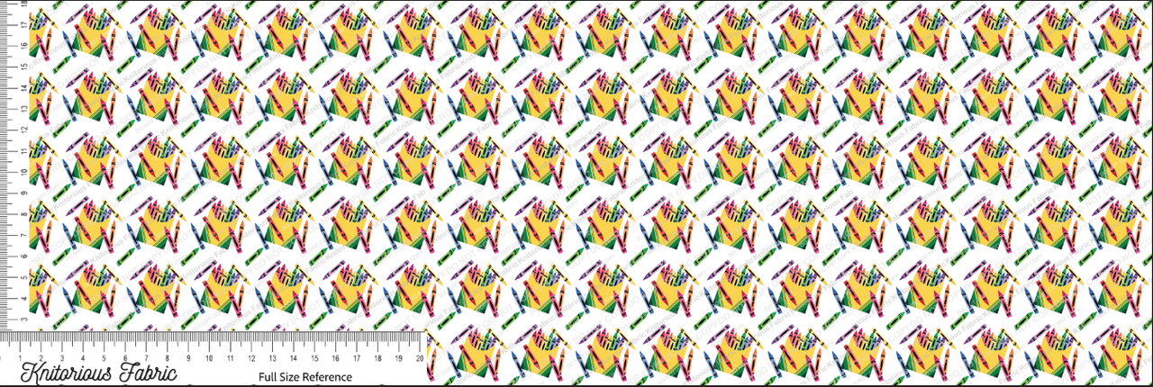 *Pre-Order* Crayon Bagmaker Set - Coord Half Yard