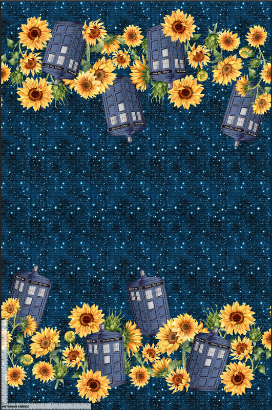 *Pre-Order* Doctor Sunflower Galaxy Double Border
