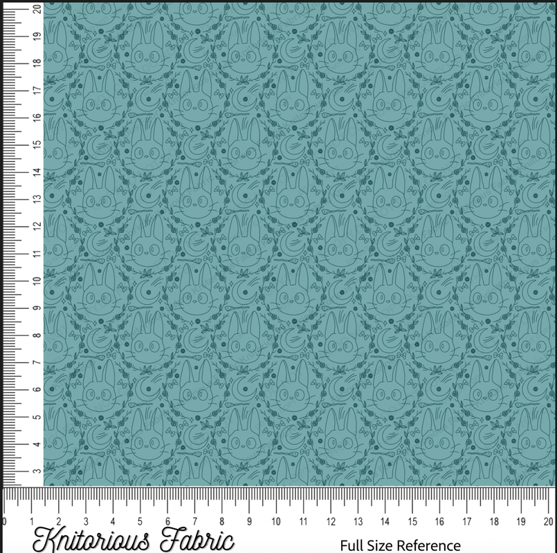*Pre-Order* Delicate Kitty - Teal