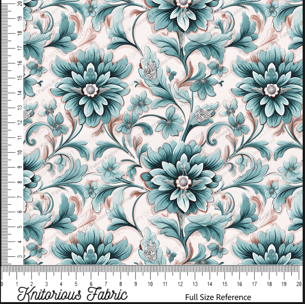 *Pre-Order* Floral Hidden SW - Teal
