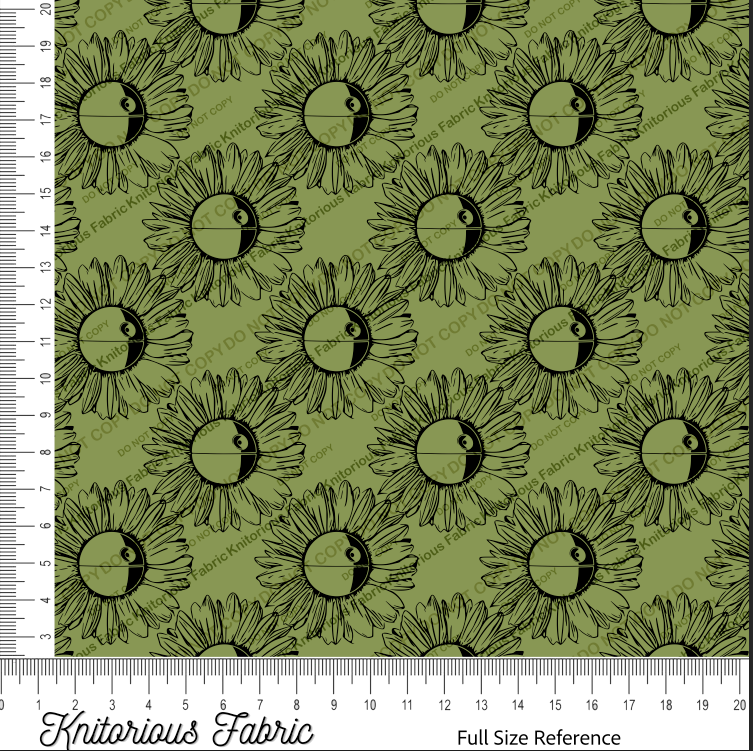 *Pre-Order* Floral Logo Dstar - Olive