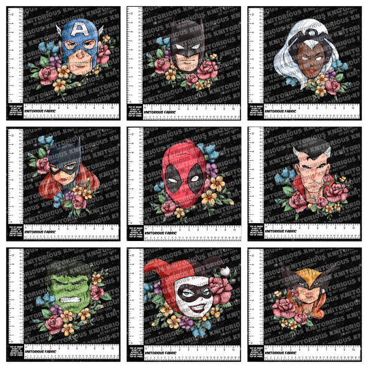 *Pre-Order* Floral Heroes Set 1