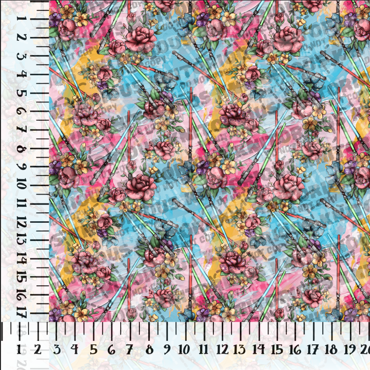 *Pre-Order* Floral Wars Coordinate - Colorful