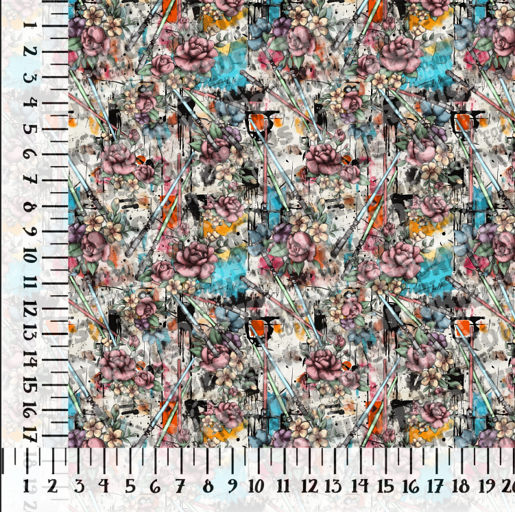 *Pre-Order* Floral Wars Coordinate - Splatter