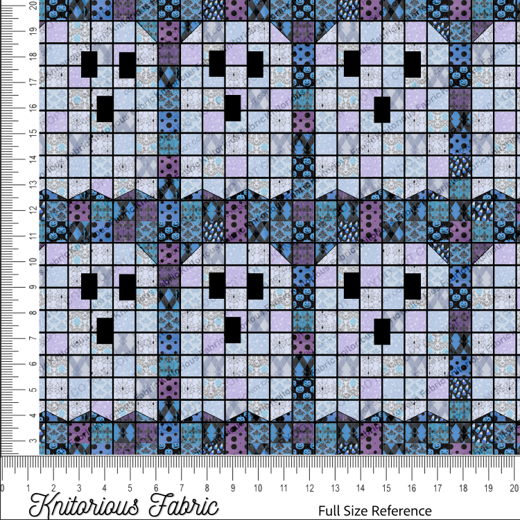 VINYL *Pre-Order* Ghostly Quilt - Blue