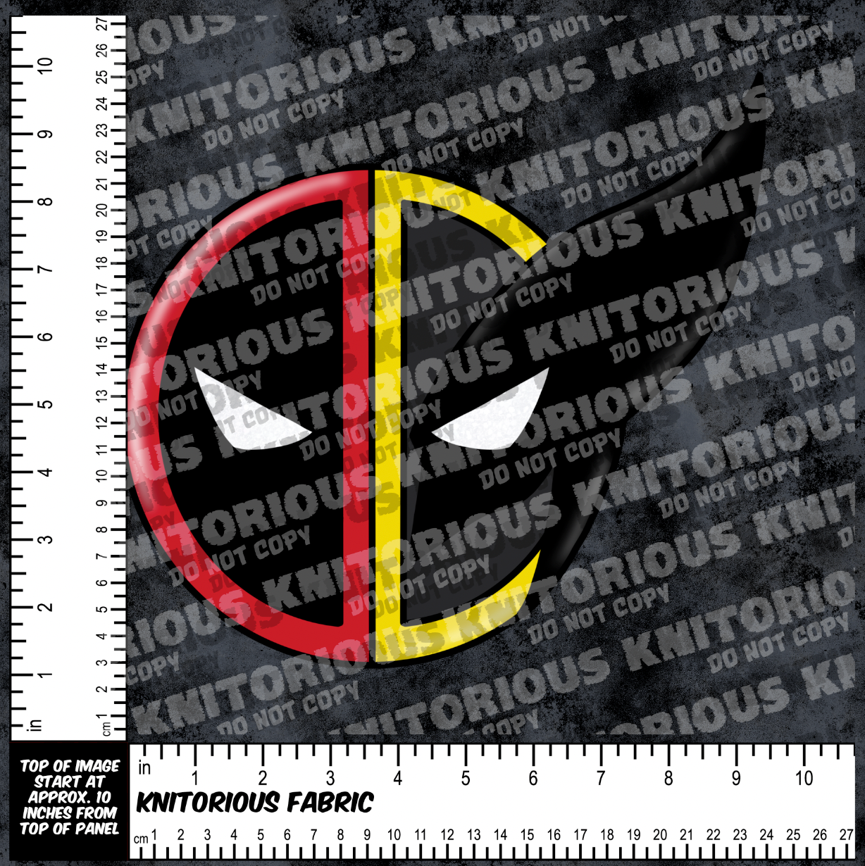 *Pre-Order* Red & Yellow Heads and Huggies Panels