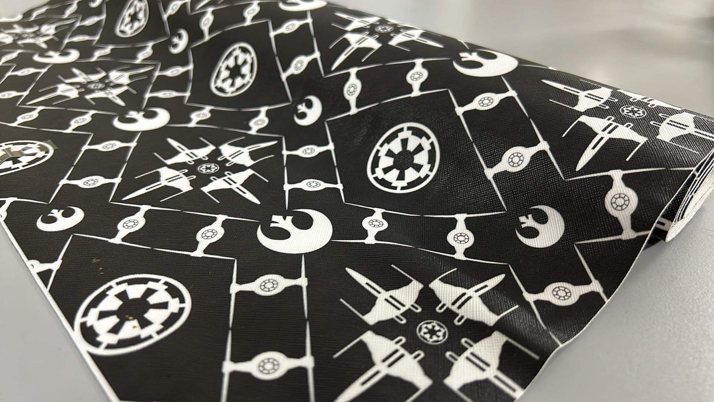 *RETAIL* VINYL - Deco White on Black