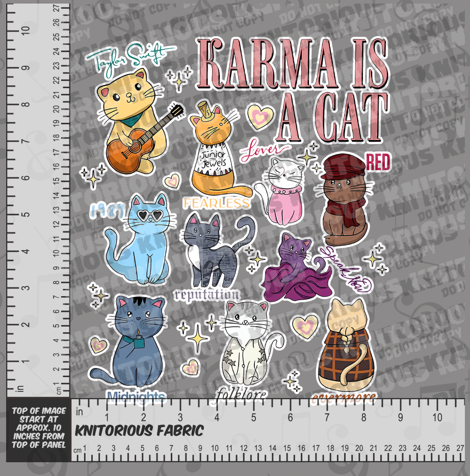 *Pre-Order* Karma Cat Panels