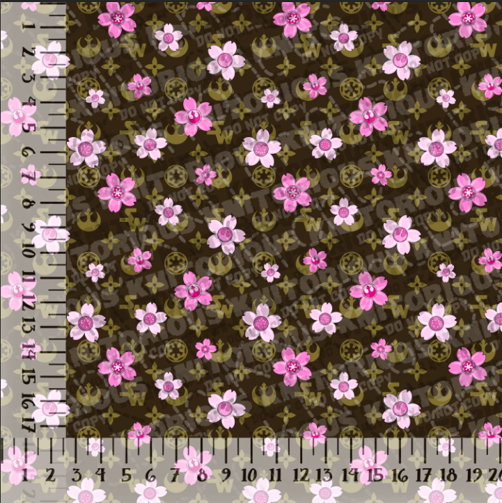*Pre-Order* Lou SW - Brown Sm Blossoms