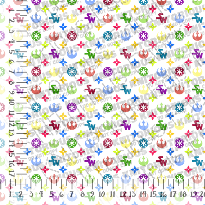 *Pre-Order* Lou SW - Colorful on White