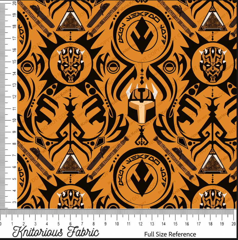 *Pre-Order* Maul Damask - Orange