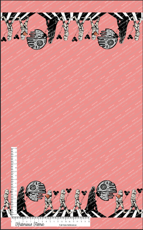 *Pre-Order* May the Mouse Border - Salmon