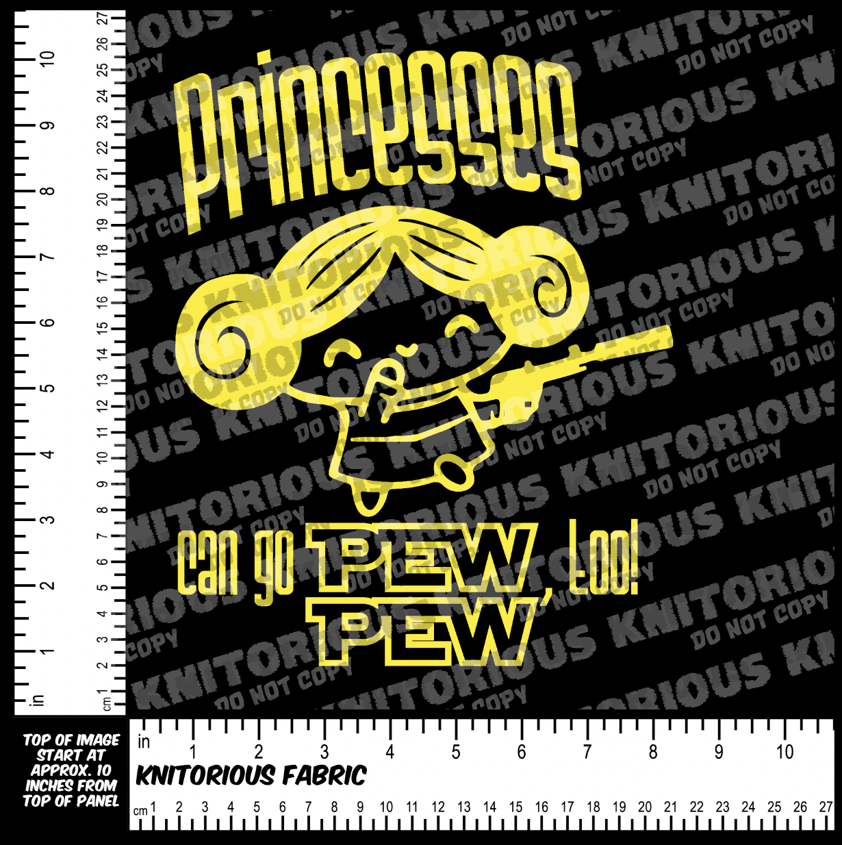 *Pre-Order* Pew Pew Princess Panels