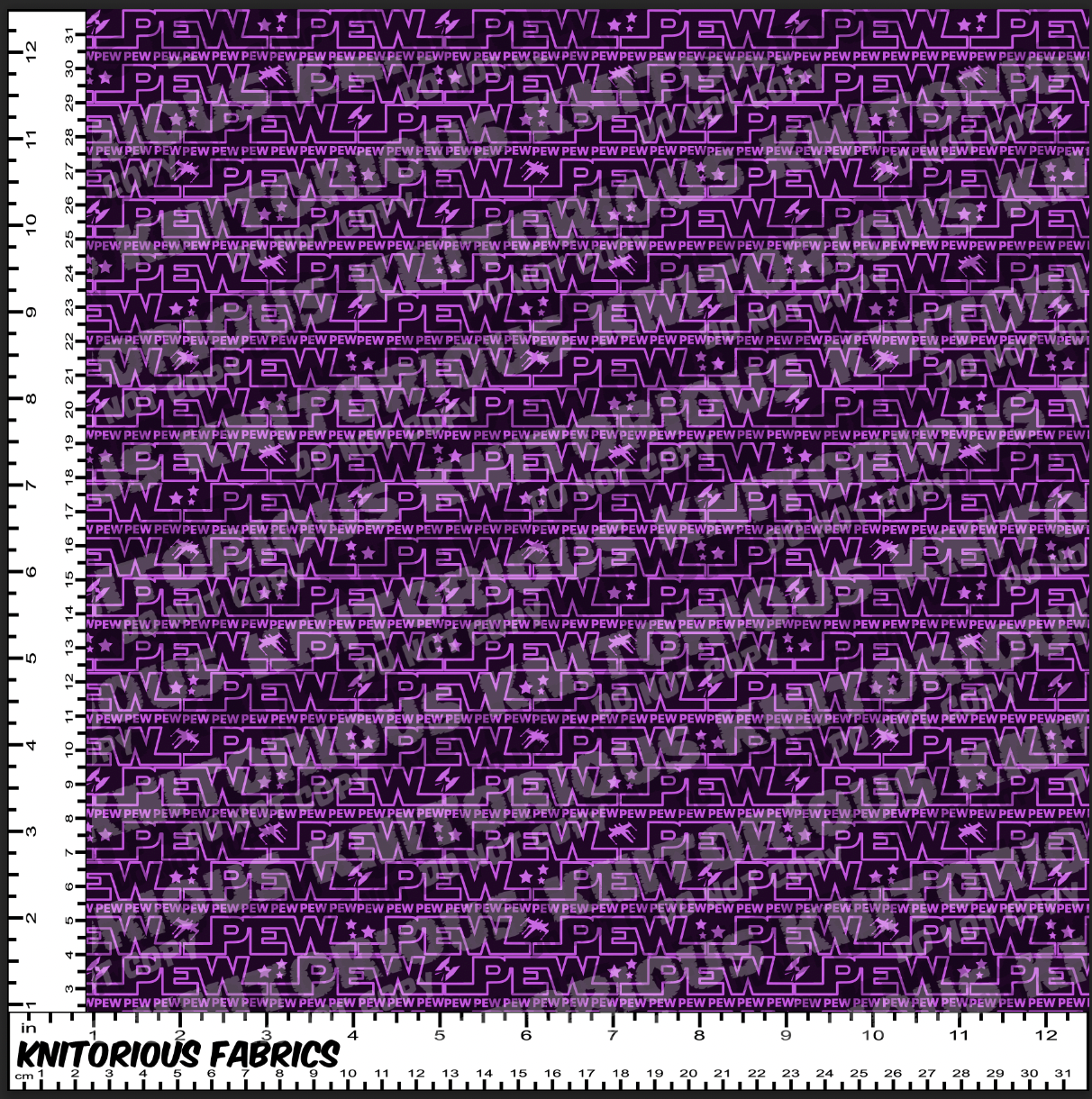 *Pre-Order* Pew Pew - Purple