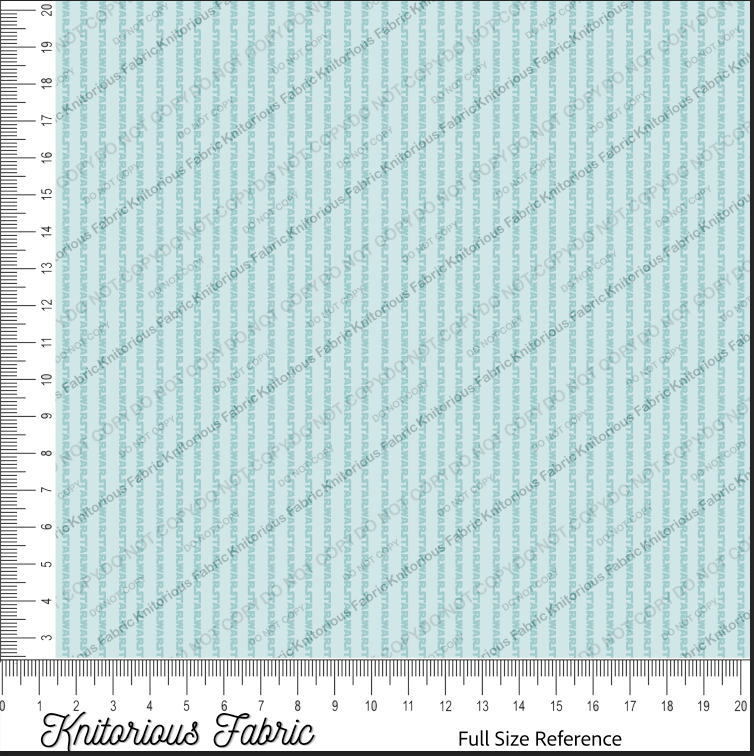 *VINYL Pre*-Order* Pinstripes - Teal