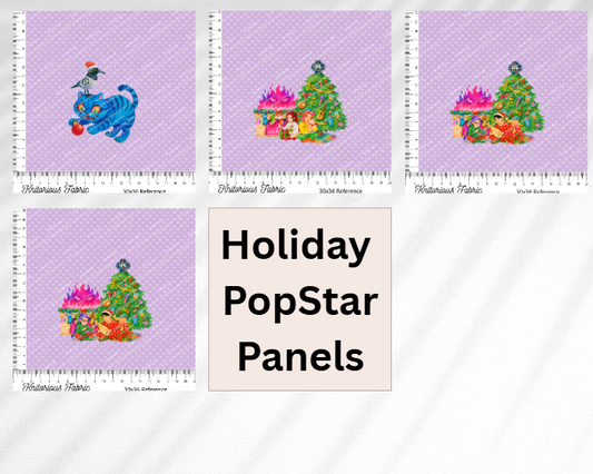 *Pre-Order* Holiday PopStar Panels Purple