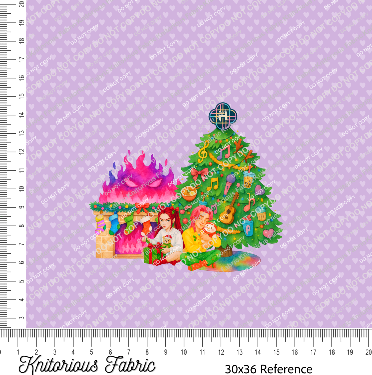 *Pre-Order* Holiday PopStar Panels Purple