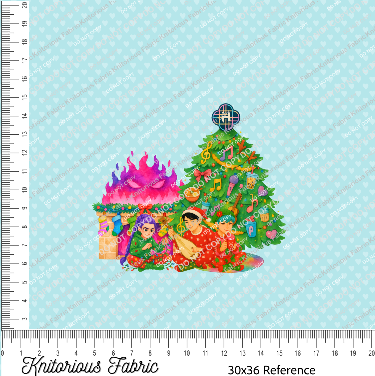 *Pre-Order* Holiday PopStar Panels Blue