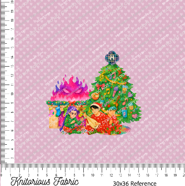 *Pre-Order* Holiday PopStar Panels Pink