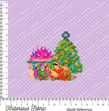 *Pre-Order* Holiday PopStar Panels Purple