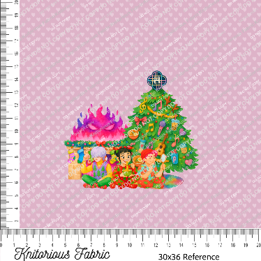 *Pre-Order* Holiday PopStar Panels Pink