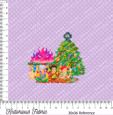 *Pre-Order* Holiday PopStar Panels Purple