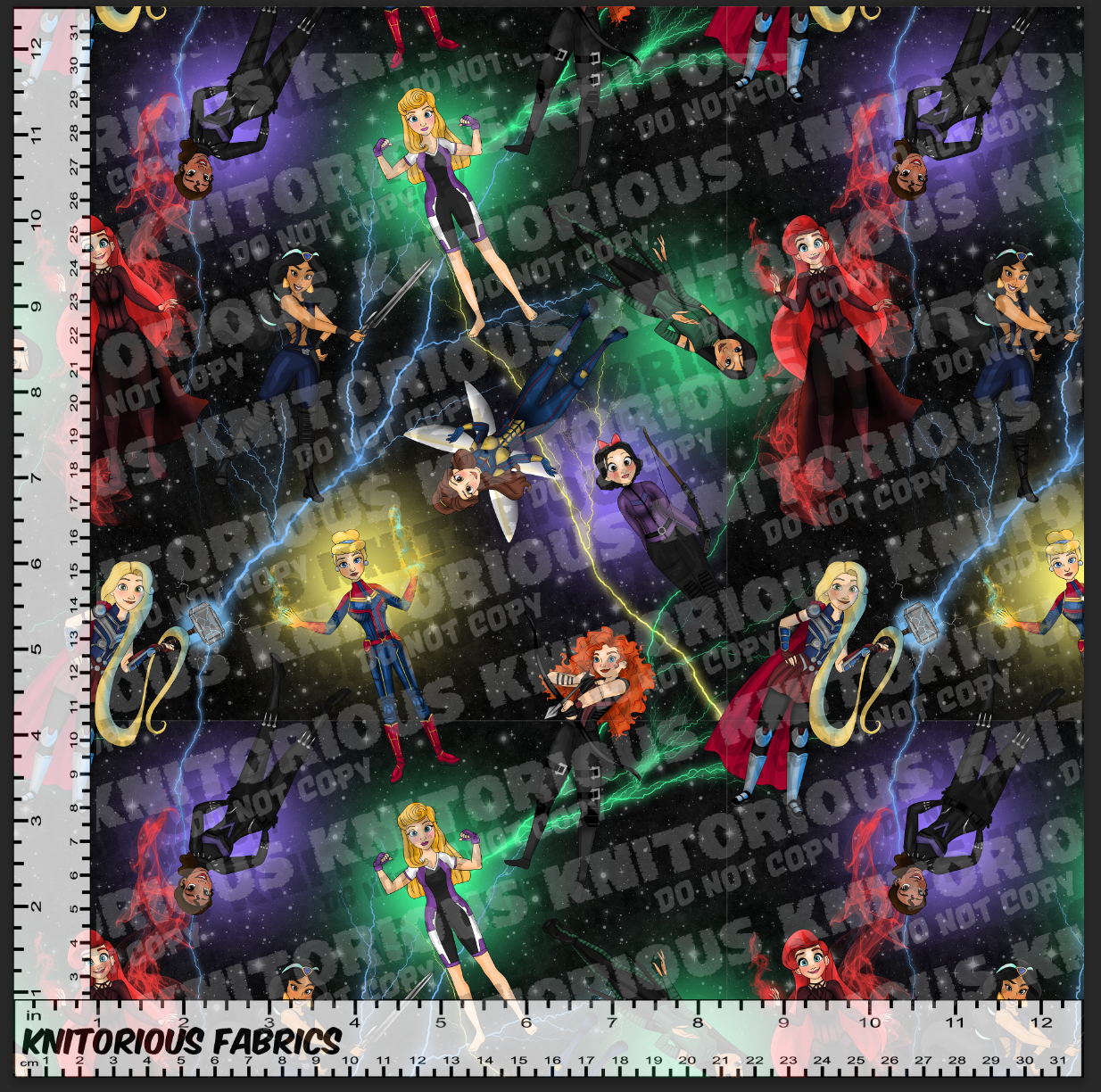 *Pre-Order* Princess Heroes - Black Galaxy