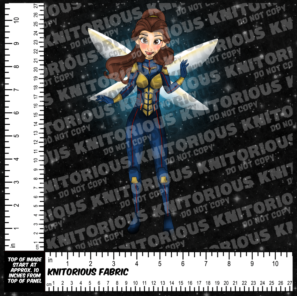 *Pre-Order* Princess Heroes Panels - Black Galaxy