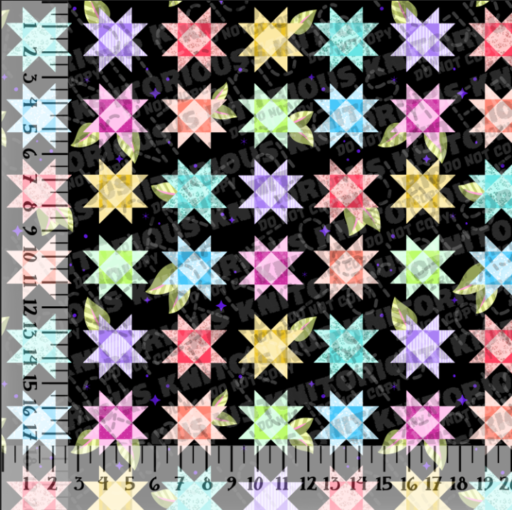 *VINYL Pre-Order* Quilted on Black