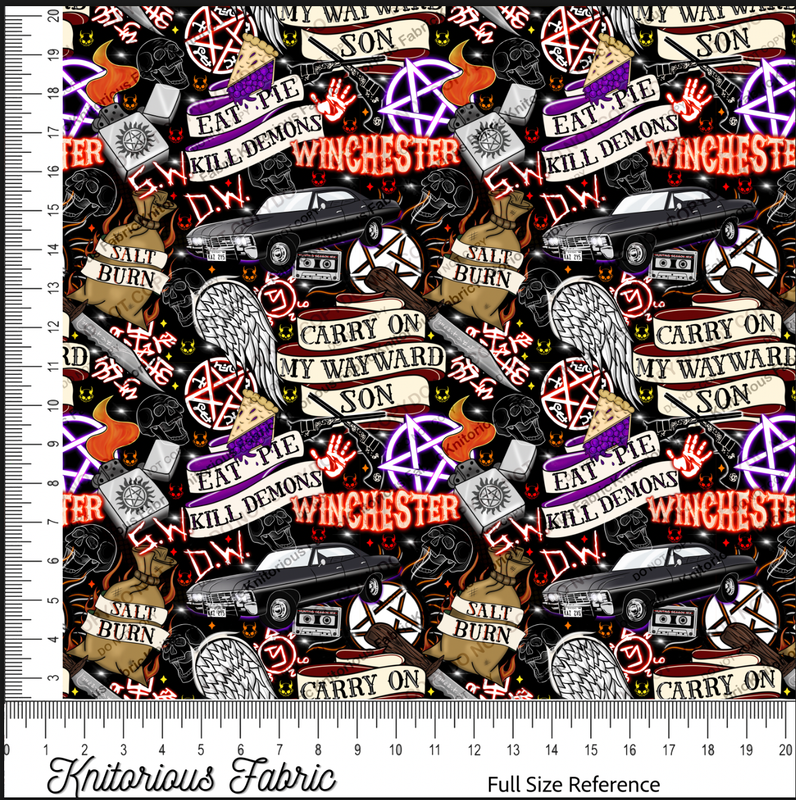 *Pre-Order* SPN Salt Burn Collage