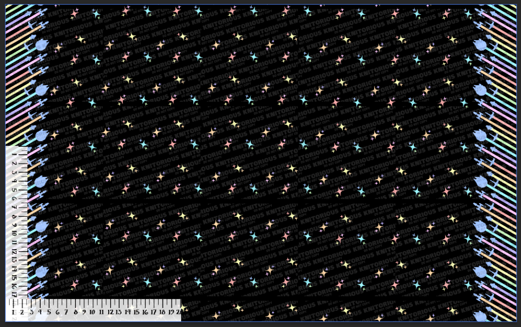 *Pre-Order* Pride Double Border- Black