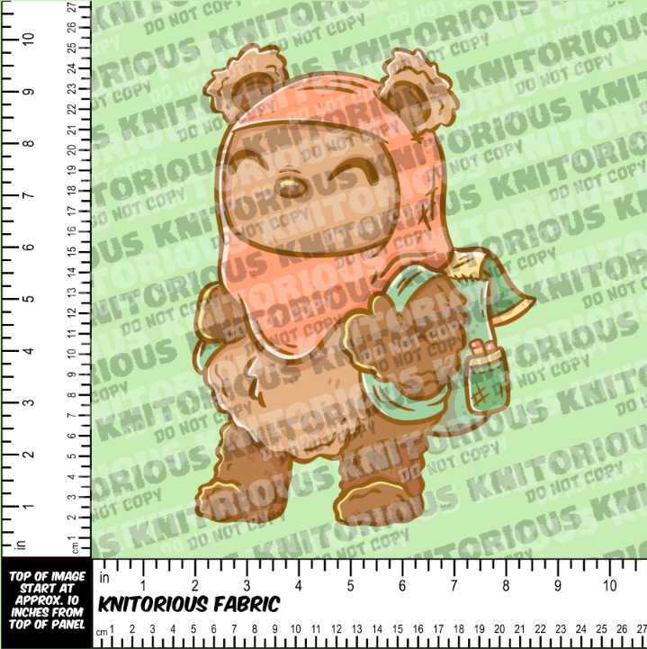 *Pre-Order* Camping Bear Panels